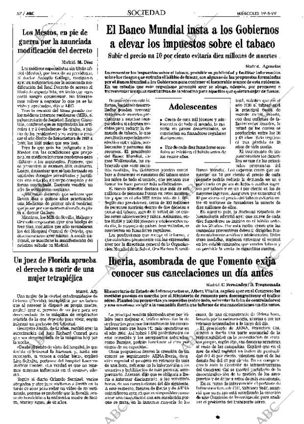 ABC MADRID 19-05-1999 página 52