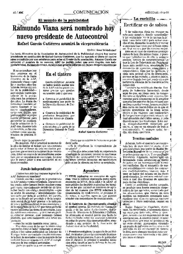 ABC MADRID 19-05-1999 página 60