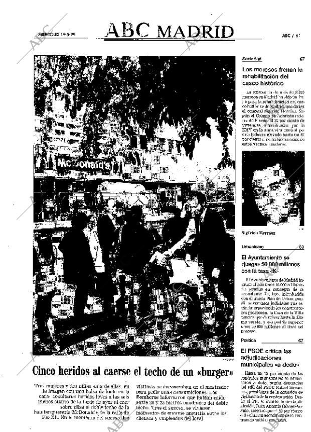ABC MADRID 19-05-1999 página 61