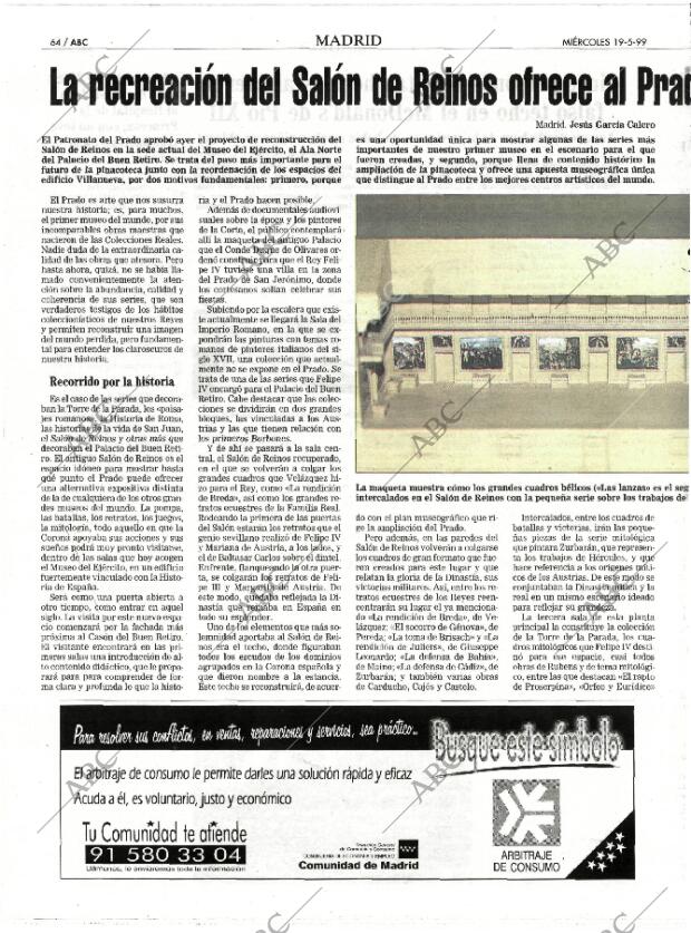 ABC MADRID 19-05-1999 página 64