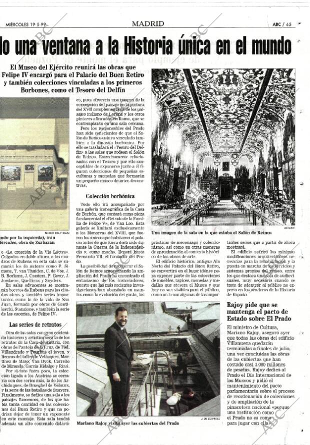 ABC MADRID 19-05-1999 página 65