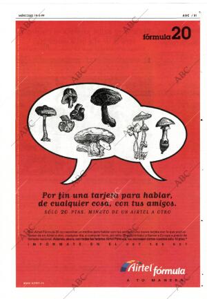 ABC MADRID 19-05-1999 página 81