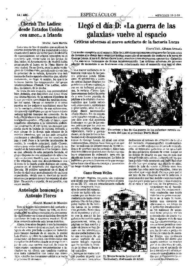 ABC MADRID 19-05-1999 página 84