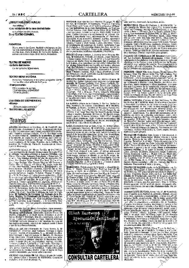 ABC MADRID 19-05-1999 página 86