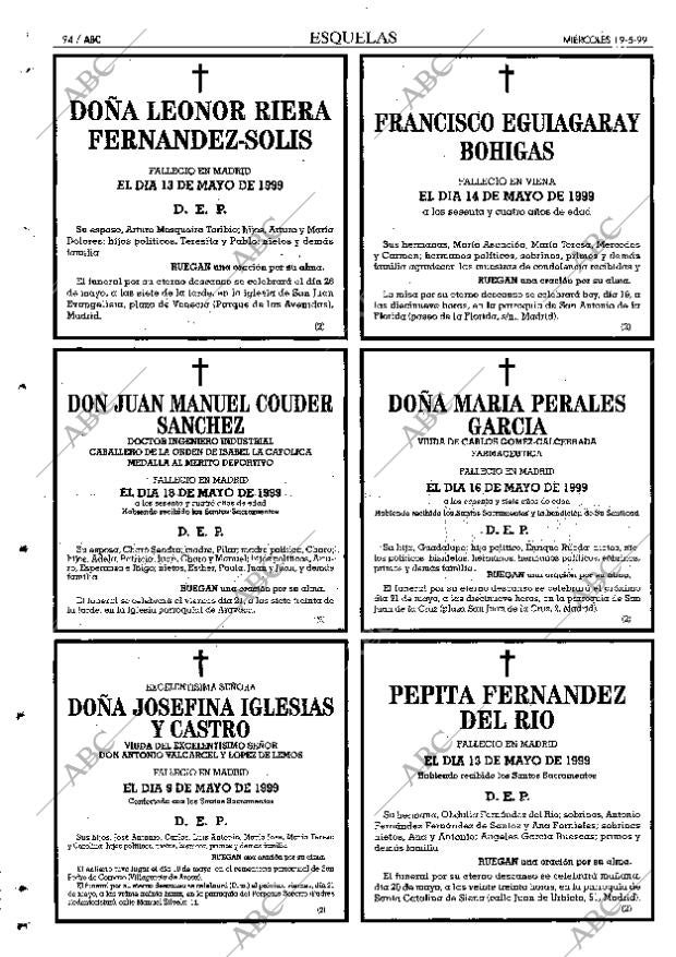 ABC MADRID 19-05-1999 página 94