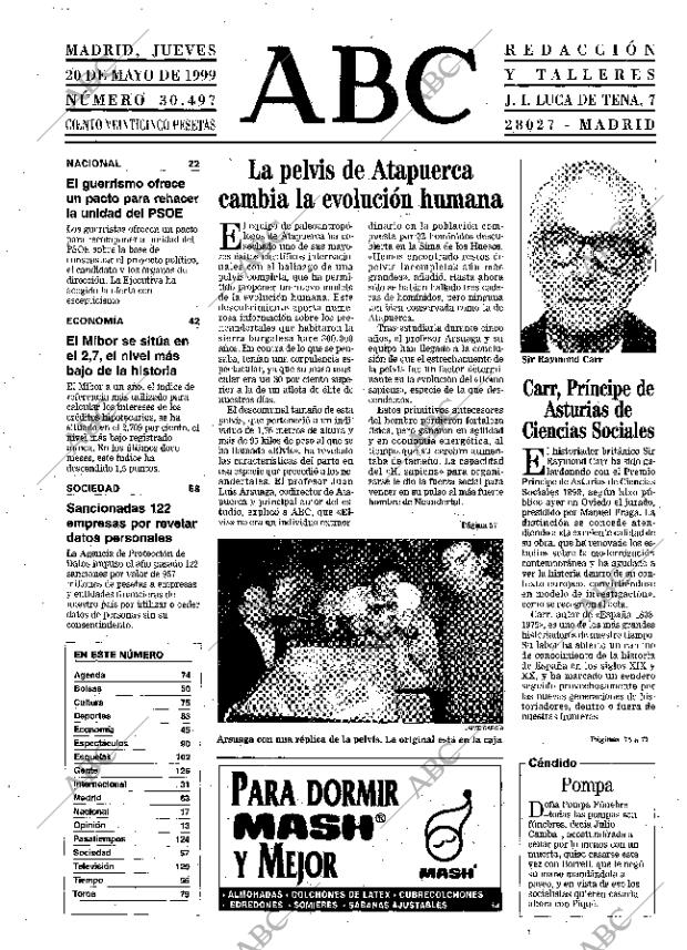 ABC MADRID 20-05-1999 página 11