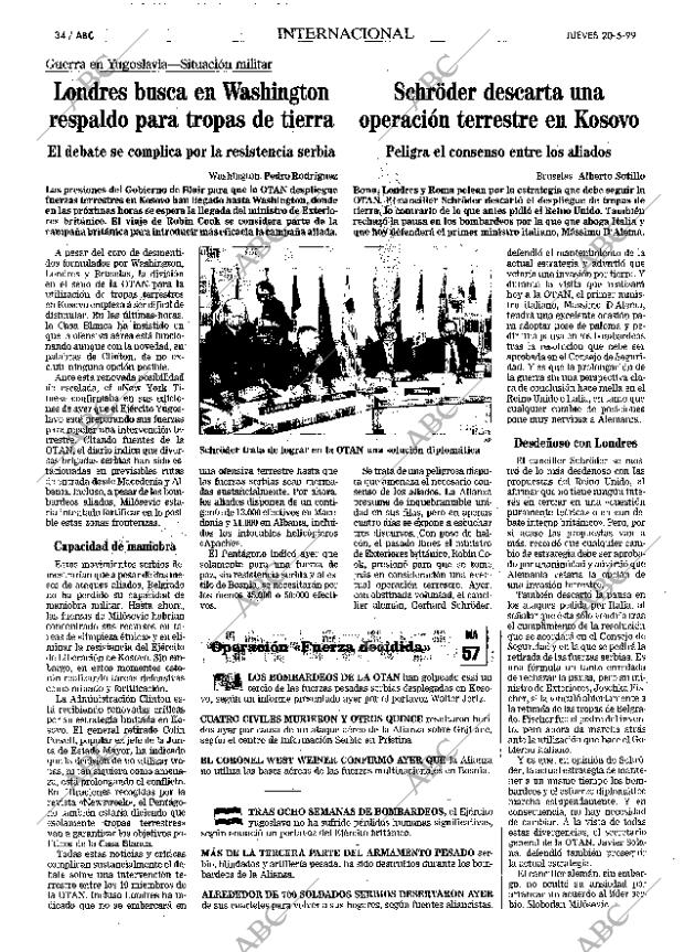 ABC MADRID 20-05-1999 página 34