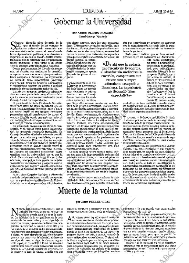 ABC MADRID 20-05-1999 página 44