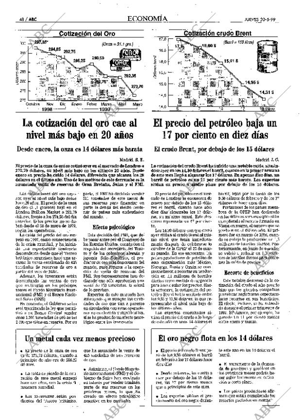 ABC MADRID 20-05-1999 página 48