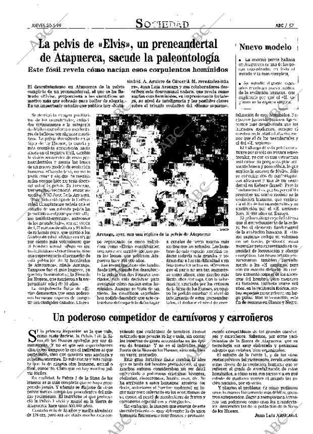 ABC MADRID 20-05-1999 página 57