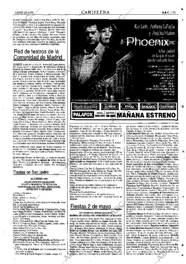 ABC MADRID 20-05-1999 página 95