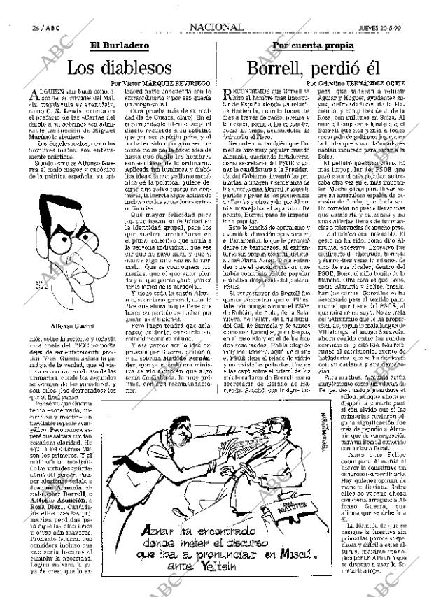 ABC SEVILLA 20-05-1999 página 26