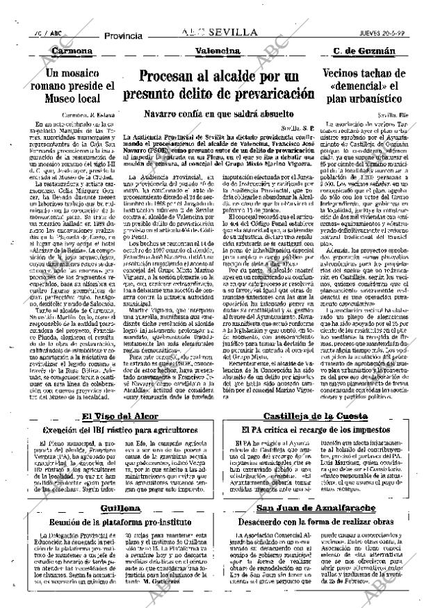 ABC SEVILLA 20-05-1999 página 70