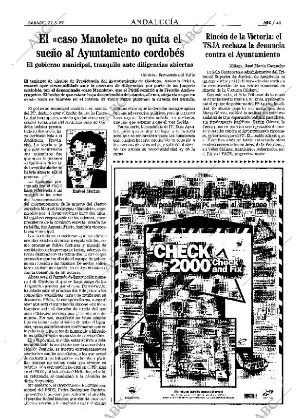 ABC SEVILLA 22-05-1999 página 41