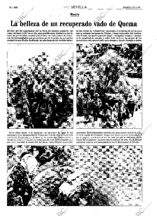 ABC SEVILLA 22-05-1999 página 58