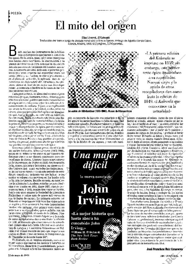 CULTURAL MADRID 22-05-1999 página 9
