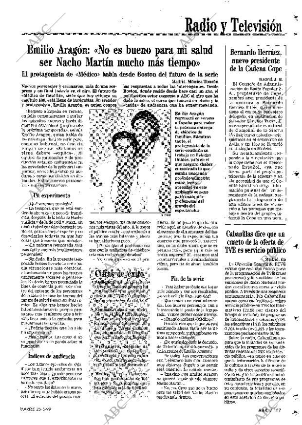 ABC MADRID 25-05-1999 página 137