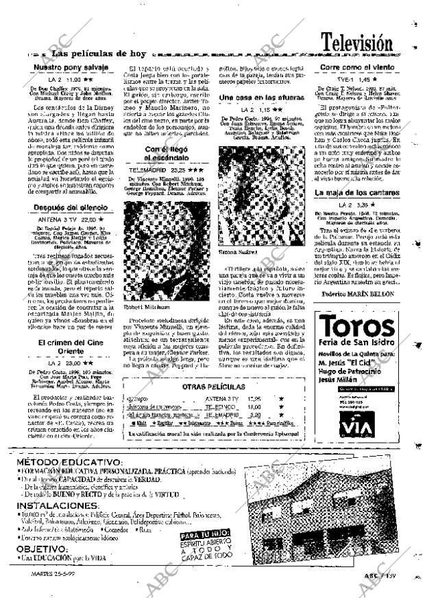 ABC MADRID 25-05-1999 página 139