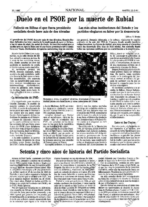 ABC MADRID 25-05-1999 página 30