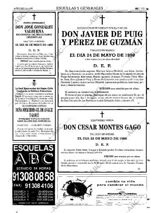 ABC MADRID 26-05-1999 página 101