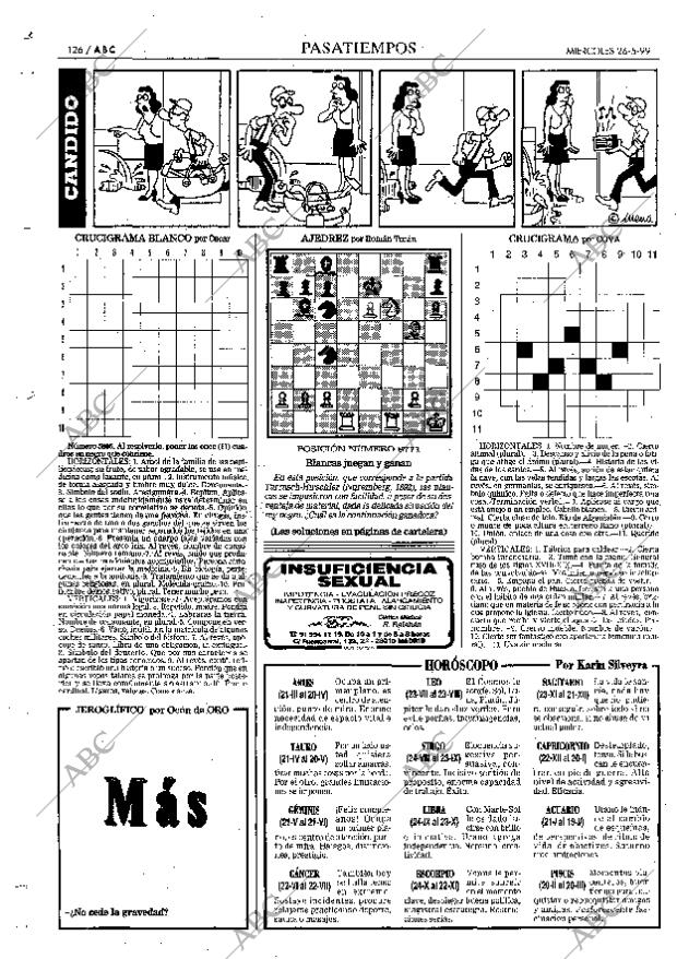 ABC MADRID 26-05-1999 página 126