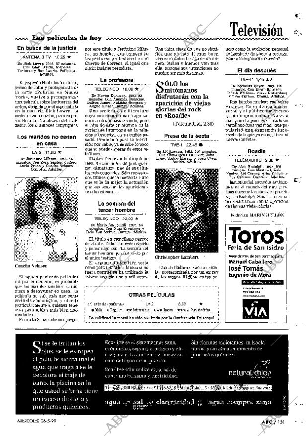 ABC MADRID 26-05-1999 página 131
