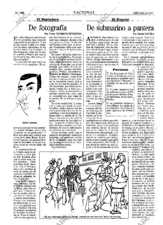 ABC MADRID 26-05-1999 página 30