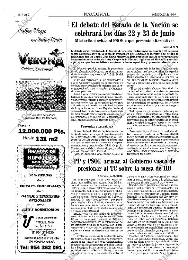 ABC SEVILLA 26-05-1999 página 18