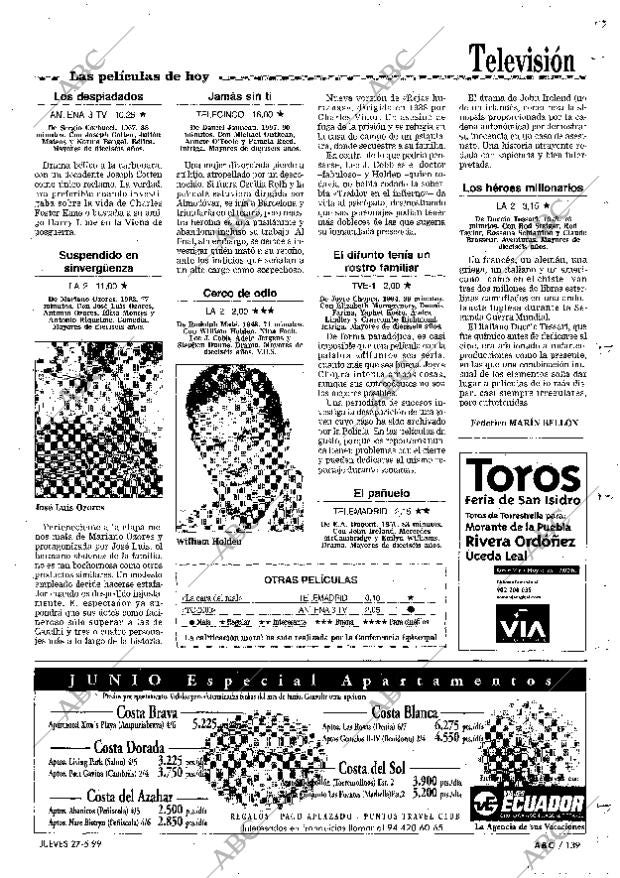 ABC MADRID 27-05-1999 página 139