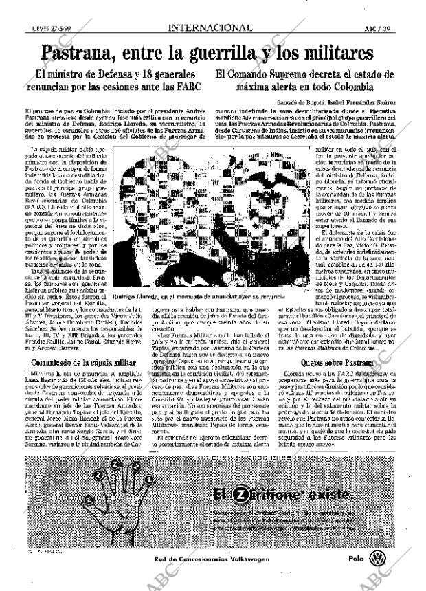 ABC MADRID 27-05-1999 página 39