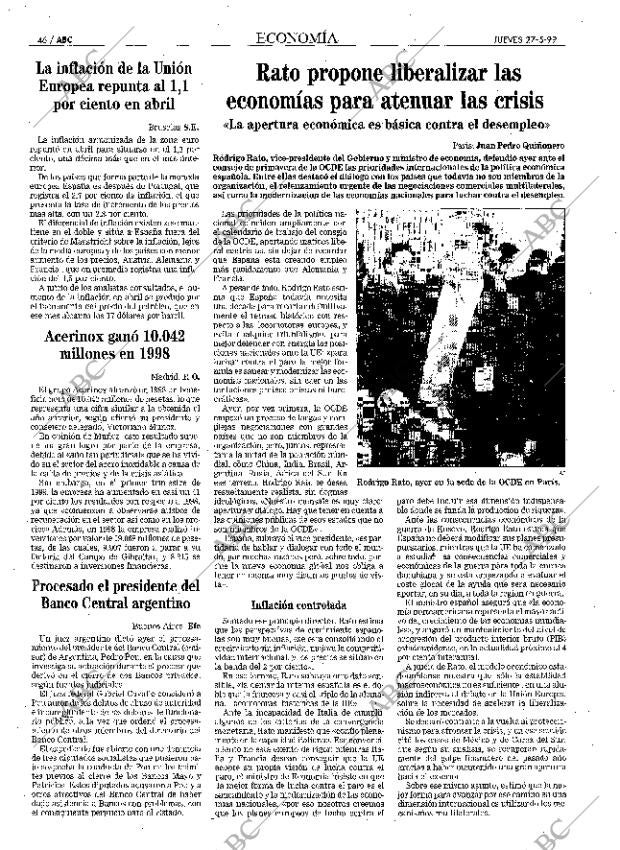 ABC MADRID 27-05-1999 página 46