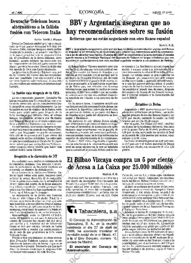 ABC MADRID 27-05-1999 página 48