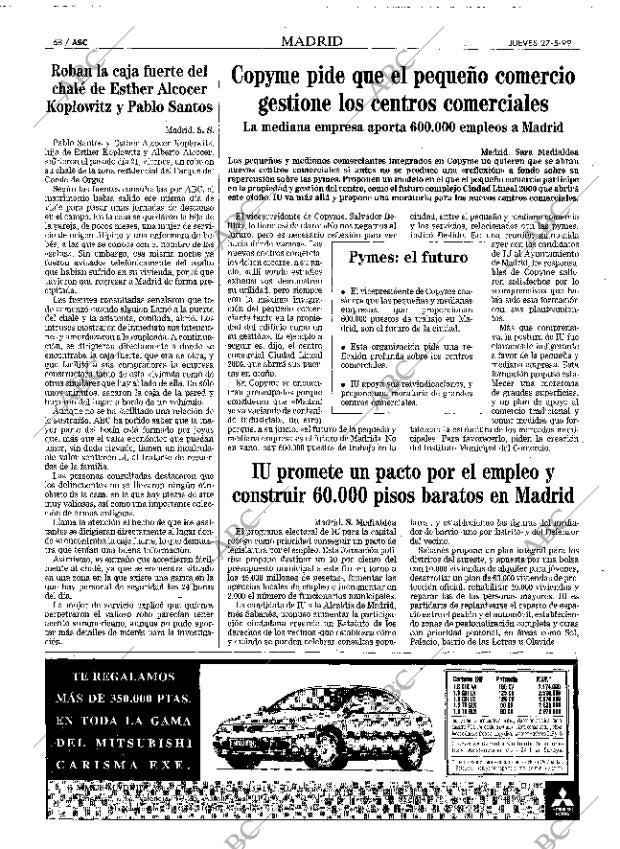 ABC MADRID 27-05-1999 página 68