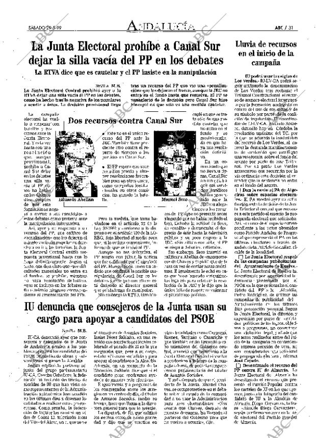 ABC SEVILLA 29-05-1999 página 31