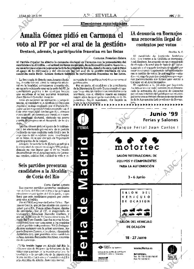 ABC SEVILLA 29-05-1999 página 51