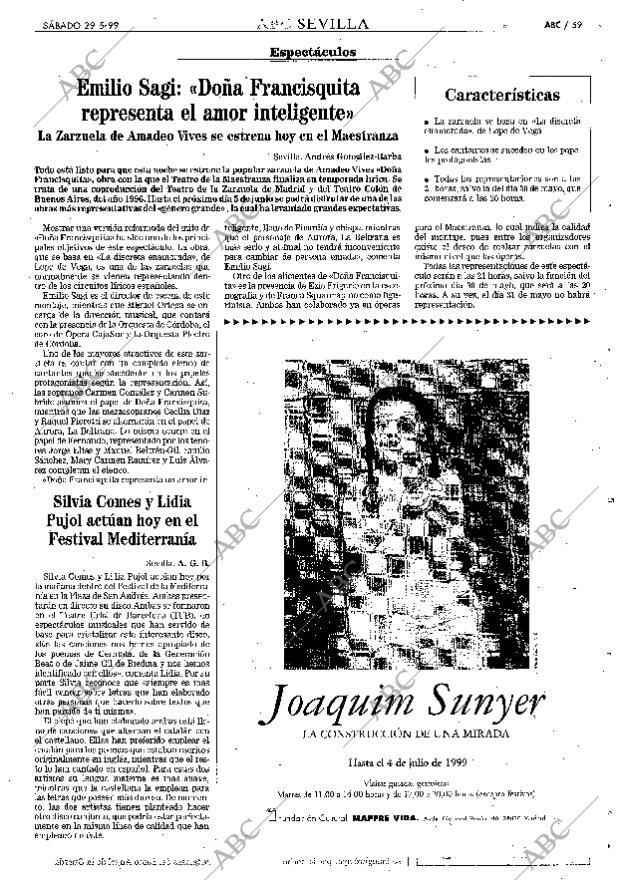 ABC SEVILLA 29-05-1999 página 59