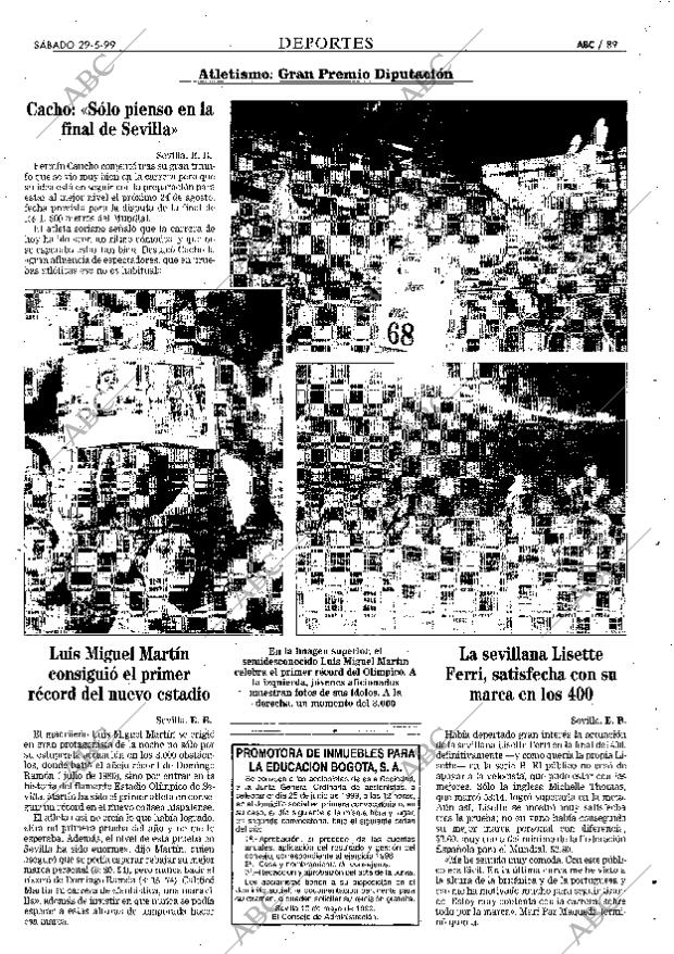 ABC SEVILLA 29-05-1999 página 89