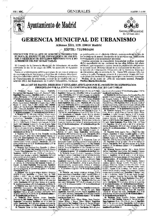ABC MADRID 01-06-1999 página 100
