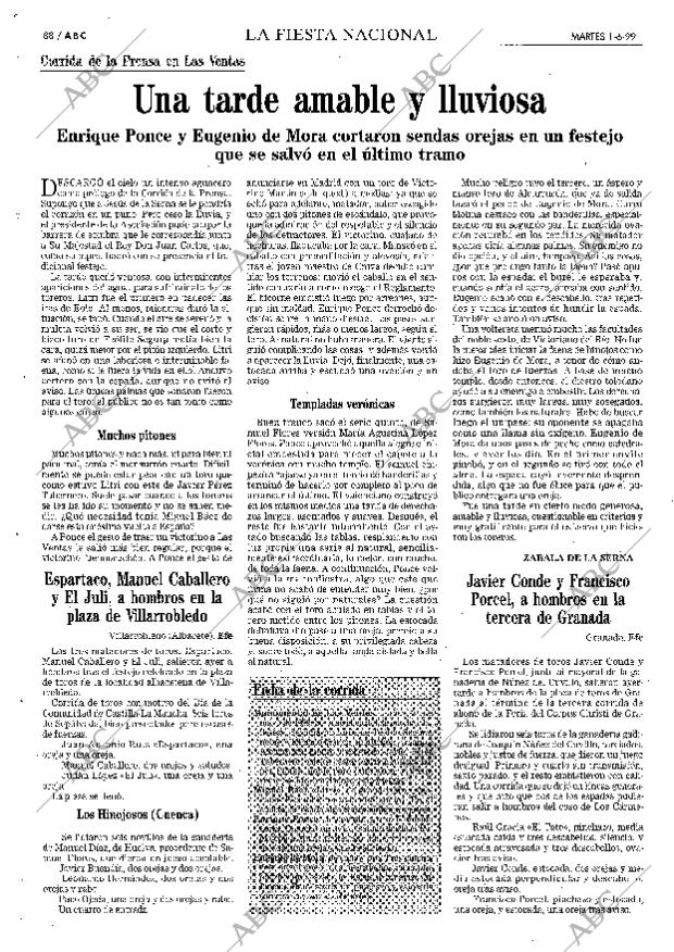 ABC SEVILLA 01-06-1999 página 88