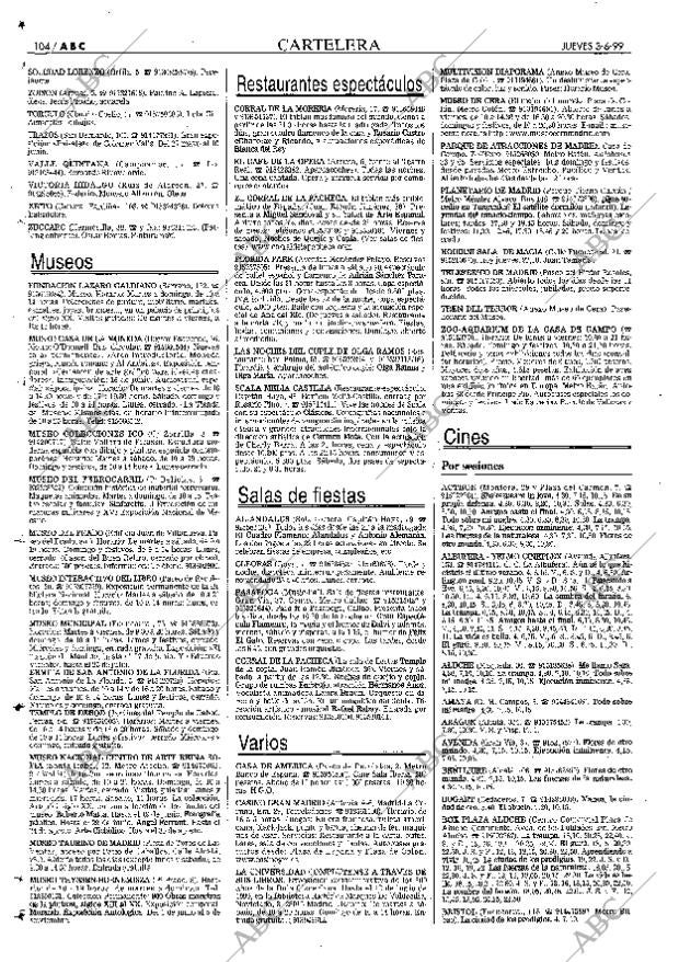 ABC MADRID 03-06-1999 página 104