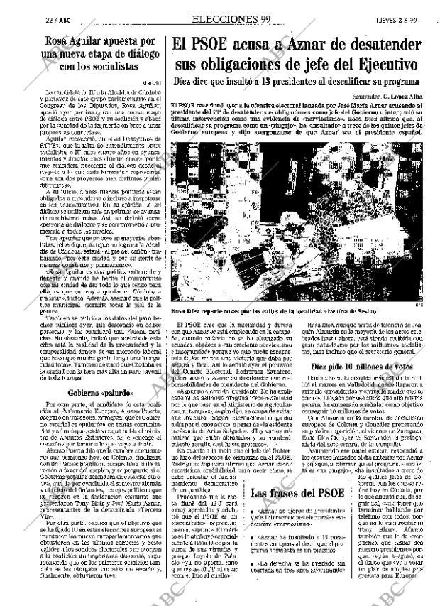 ABC MADRID 03-06-1999 página 22