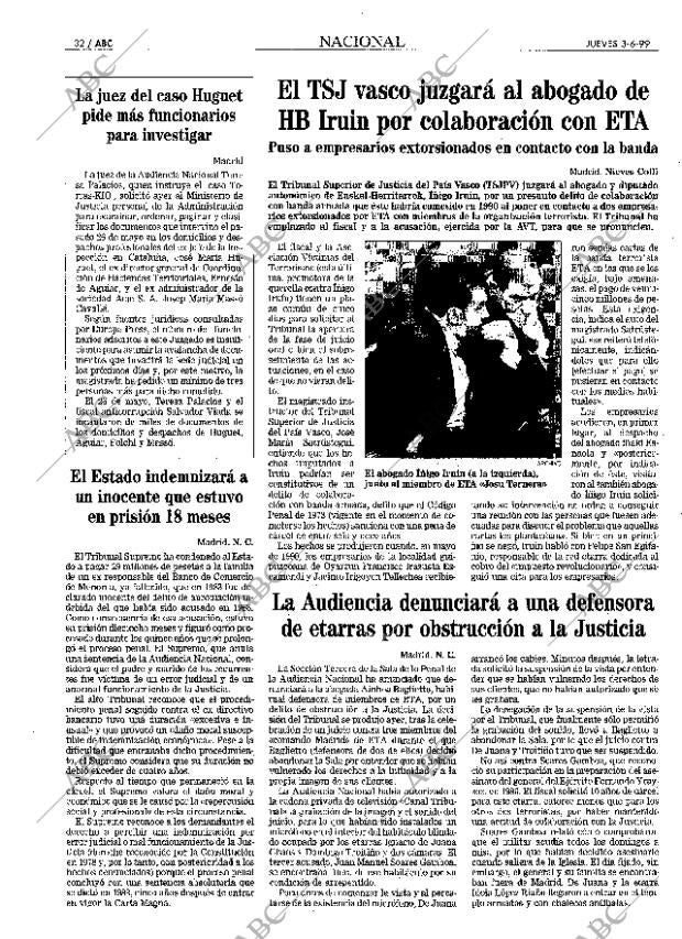 ABC MADRID 03-06-1999 página 32