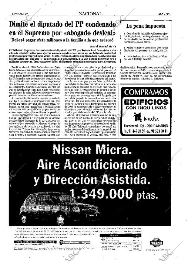 ABC MADRID 03-06-1999 página 33