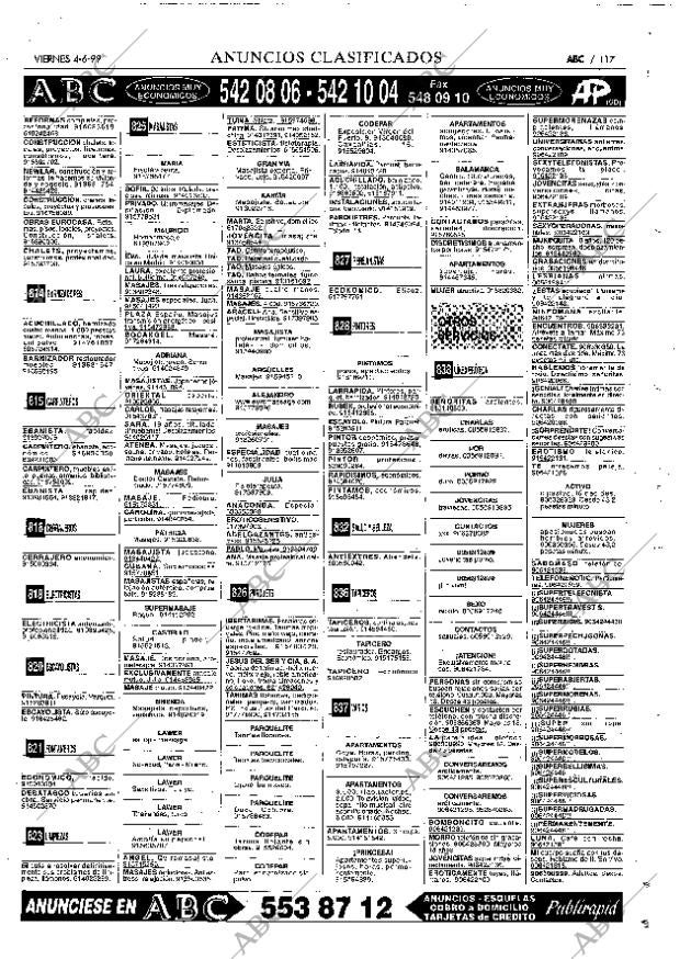 ABC MADRID 04-06-1999 página 117