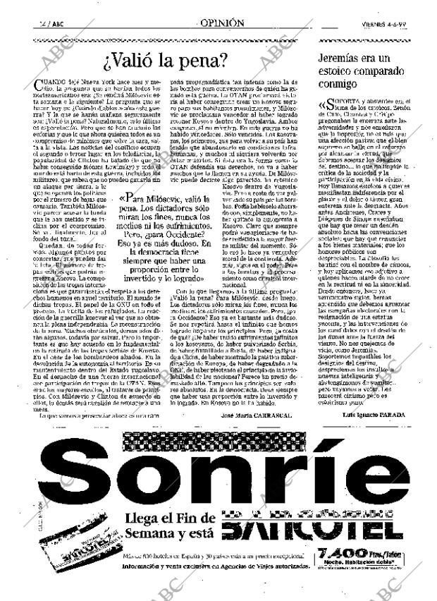ABC MADRID 04-06-1999 página 14