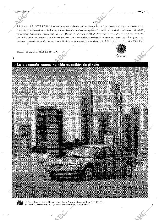 ABC MADRID 04-06-1999 página 41