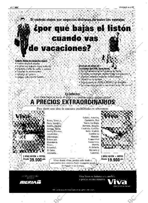 ABC MADRID 04-06-1999 página 42