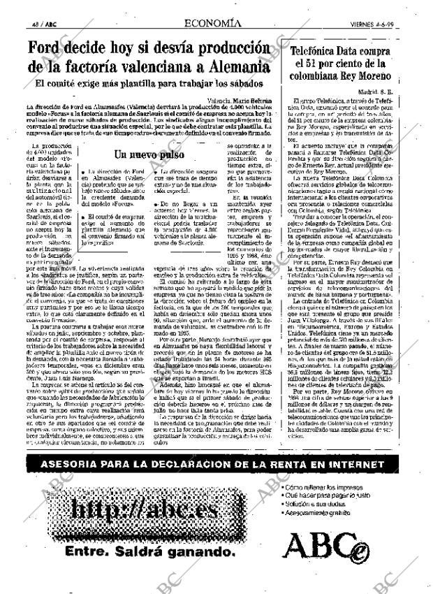 ABC MADRID 04-06-1999 página 48