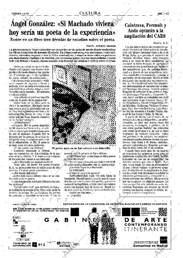 ABC MADRID 04-06-1999 página 63