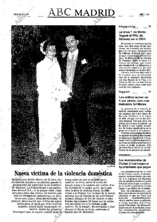 ABC MADRID 04-06-1999 página 65